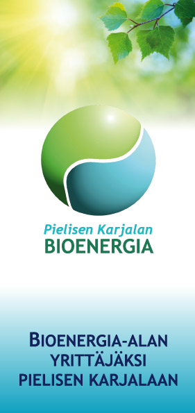 Pielisen Karjalan Bioenergiaverkostot ja -virrat hankkeen visuaalinen ilme ja markkinointimateriaalit (PIKES)