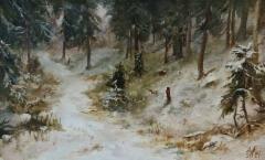 SOLD 2021, Mets&auml;polku, Maisemamaalaus