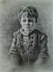 SOLD 2025, Hugo, luonnos diplomity&ouml;t&auml; varten, hiili