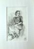 200&euro; 2023, Anna, hiili paperille 19x11cm