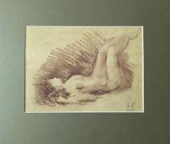 350&euro; 2023, Levossa, Seepia paperille 14,5x20cm