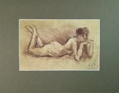 300&euro; 2023, Lep&auml;&auml;v&auml; alaston, seepia paperille 12x19cm