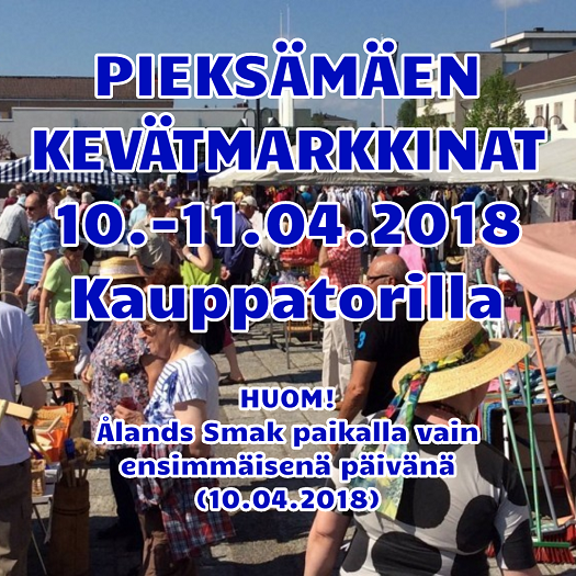 pieksamaen_kevatmarkkinat_kauppatorilla_10-11.04.2018_-_tervetuloa_markkinoille
