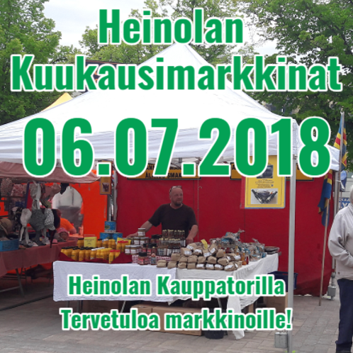 heinolan_kuukausimarkkinat_06.07.2018_kauppatorilla_-_tervetuloa_markkinoille