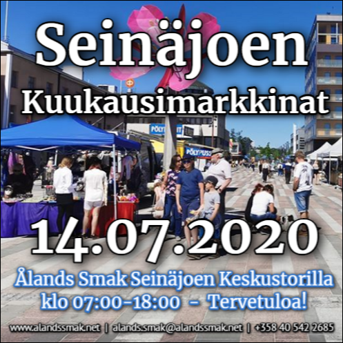 seinajoen_kuukausimarkkinat_14.07.2020_-_alands_smak_mukana_markkinoilla_-_tervetuloa