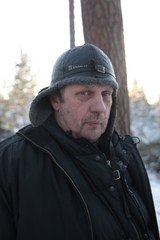 Uuden Komatsu 845 kuormatraktorin esittely Uumajassa 23.-24.1.2014 suomalaisille urakoitsijoille