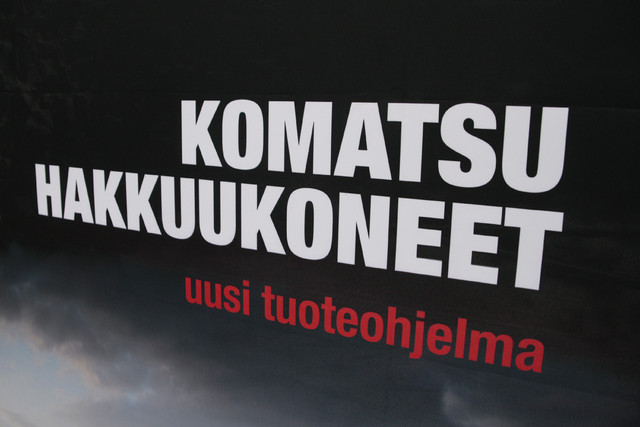 Orimattila 7.1.2015 - CUTTING AGE TOUR - uusien Komatsu -harvestereiden esittelykierros