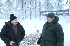Rovaniemi 23.1.2015 - CUTTING AGE TOUR - uusien Komatsu -harvestereiden esittelykierros