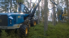 Rottne H11c harvesteri on koejattavana nyt Suomessa - maahantuoja Suomen Työkone Oy