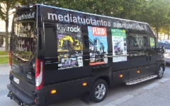 Ammattilehti.fi Mediamobiili - tuttu näky jatkossa alan tapahtumissa ja tien päällä 