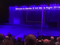 Daimler IAA Media Night 2016