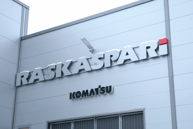 Komatsu metsäkonehuollon avajaiset 2.12.2016 Mikkelissä - Raskaspari Oy