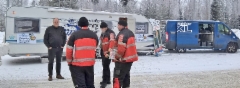 KUORMATILAA - 2017 .  - Stora Enson Enocell ,Uimaharju. Suomen itsen&auml;isyyden 100 vuotisjuhlavuoden startti 16 - 17.1.2017.