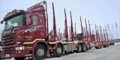 Scania puutavaravarustepaketit.