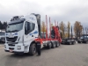 Kuljetus J & O-P Jokinen Ky Oulaisista otti loppuvuodesta 2017 ajoon uuden Iveco Stralis 560 hv trippelitelisen 8x4 puutavara-auton