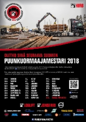 Puunkuormaajamestari 2018 kilpailun aikataulu