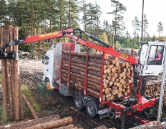 Mestarin matkassa - nuori puutavara-autoilija Jonna Matikainen näyttää hienoa esimerkkiä tekemisellään 