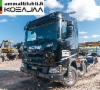  AMMATTILEHTI KOEAJAA: Scania R 500 XT ritiläauto - Tehokasta koneiden siirtoa työturvallisuuden ehdoilla