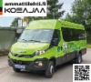AMMATTILEHTI KOEAJAA: Iveco Daily 65C14 CNG seutu-/koulubussi - Mennään biokaasubussilla