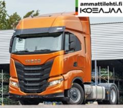 AMMATTILEHTI KOEAJAA: Iveco X-WAY ON AS440X48-E6d T/P 4x2 Hydrodrive - Tuottavan tyyilik&auml;s