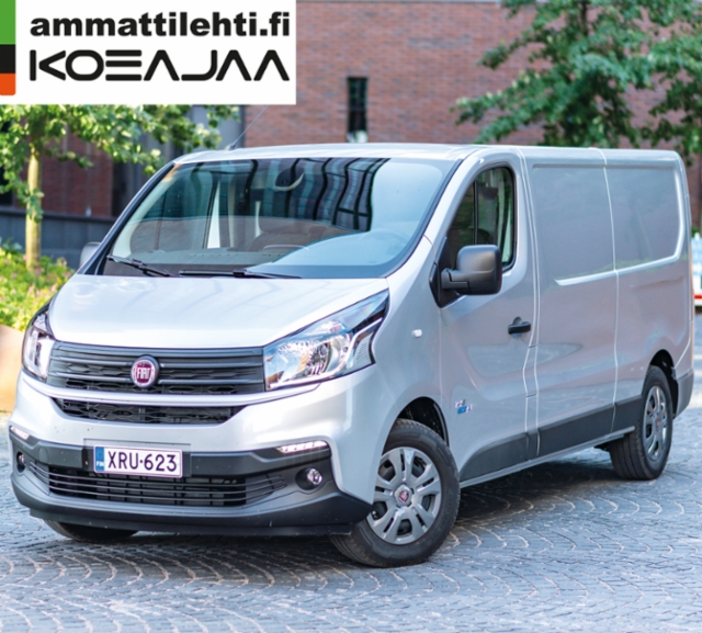 AMMATTILEHTI KOEAJAA: Fiat Talento 2.0 L2H1(6 m3) EcoJet 145 