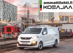 AMMATTILEHTI KOEAJAA: Peugeot e-Expert XL 75 kW - Ilmaisia kilometrejä