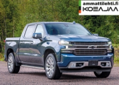 AMMATTILEHTI KOEAJAA: Chevrolet Silverado 1500 4x4 3.0 Duramax High Country - Pirte&auml; polttoainepihi diesel-Chevy