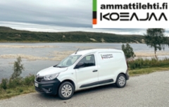 AMMATTILEHTI KOEAJAA: Renault Express 1.5 dCi 95 - Kompakti jakoraketti Kaamasen tiellä