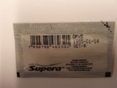 Ompelukoneen neula Supera 10 kpl/paketti (DBx5 / 1955-01-14 SET/R) Made in Brazil (pyöreä kanta teollisuus koneisiin) hinta hinta 3,50 euroa paketti
