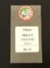 Ompelukoneen neula Organ Needles 10 kpl/paketti (HAx1 130/705H 15x 1 size 90/14 made in japan) (suora reuna kotikoneisiin) hinta 3,50 euroa paketti