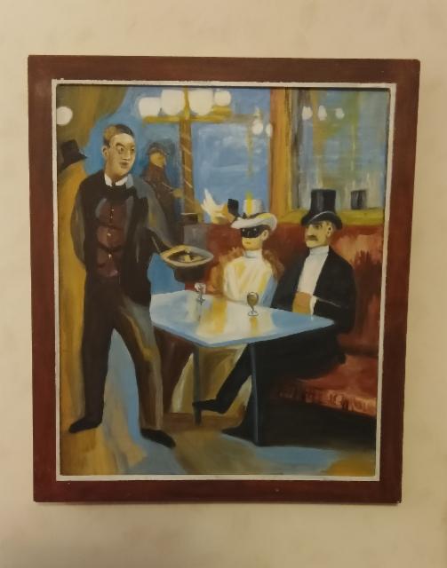 Pariisilaisessa kahvilassa 