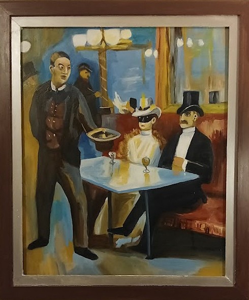 Pariisilaisessa kahvilassa