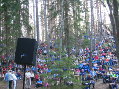 Mikkeli-Jukolan Metsäkirkkoon osallistui noin 600 ihmistä