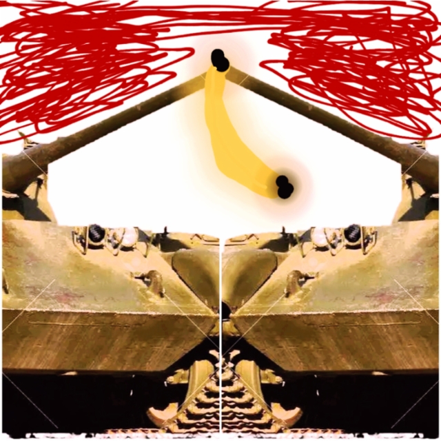Hungry war machine - Have some banana