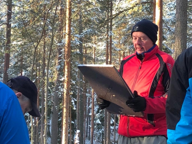 Ryhmän vetäjä Mauri Marjamäki