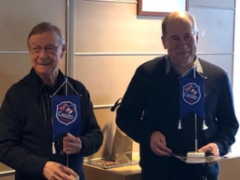 Maaliskuussa 2020 onnittelut Matti Holm 80v ja Seppo Sillanpää 70v