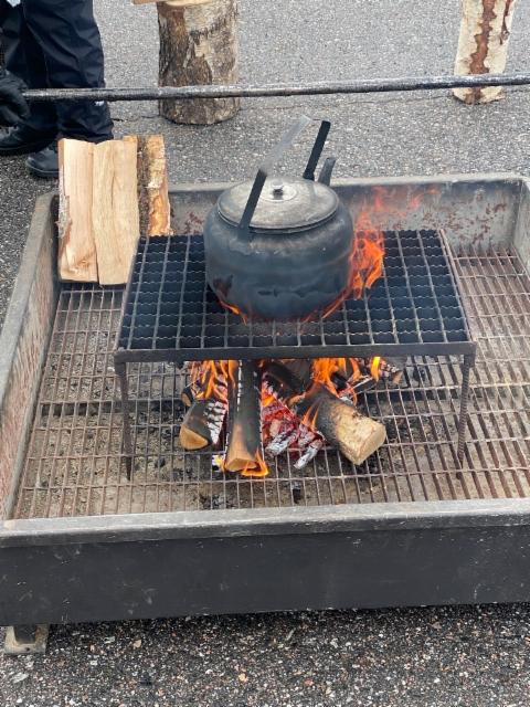 Tästä nokipannukahvit