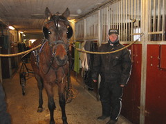 Urho ja Juha l&auml;hd&ouml;ss&auml; lenkille 080313