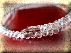 Tennis bracelet, "Memory" close-up 1
