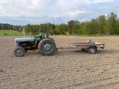 2025 Keväällä kivien keruuta kera kolmen sukupolven