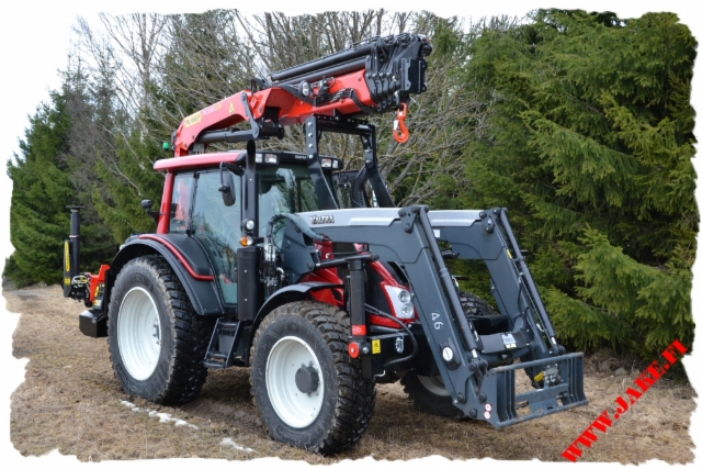 JAKE 900 LC + Front Legs + Boom Support, Palfinger PK 19.001 SLD 5, Valtra N123h