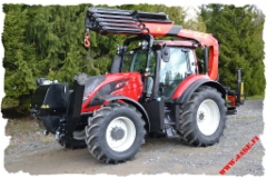 JAKE 904 LC + LC Boom Support + Front Oil Tank + PTO Pump Unit + Front Legs, Palfinger PK 19.001, Valtra T174A, Denmark
