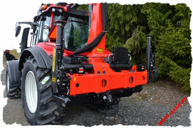 JAKE 904 LC + LC Boom Support + Front Oil Tank + PTO Pump Unit + Front Legs, Palfinger PK 19.001, Valtra T174A, Denmark