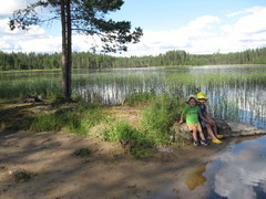 Kallioranta near the lake