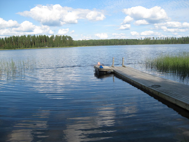 Swimming in Kallioranta 
