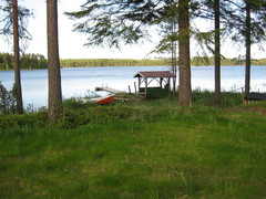 The boat for rowing