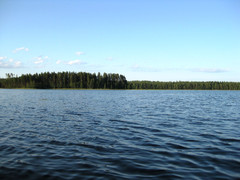 The lake Ylimmäinen