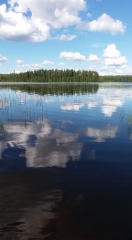 The lake Ylimmäinen