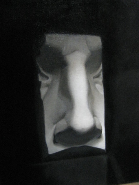 David's nose by Michelangelo