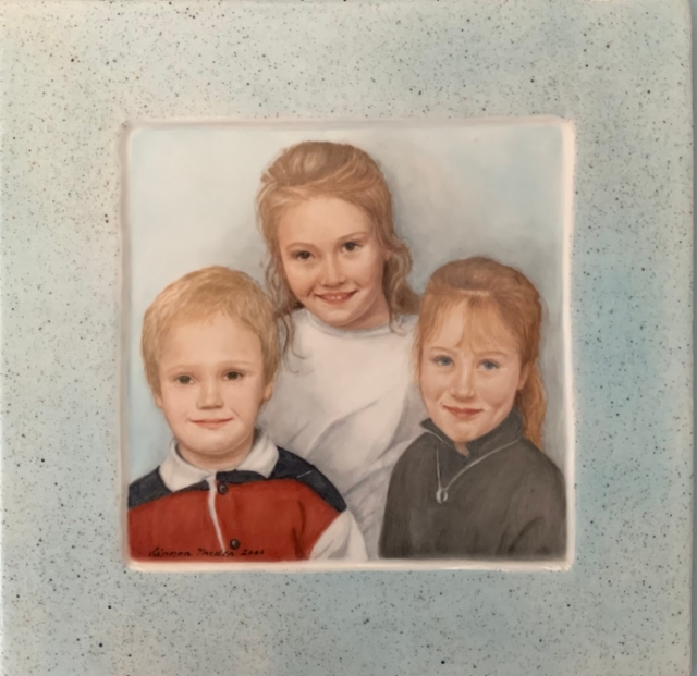 Siblings Niklas, Sonja and Linda